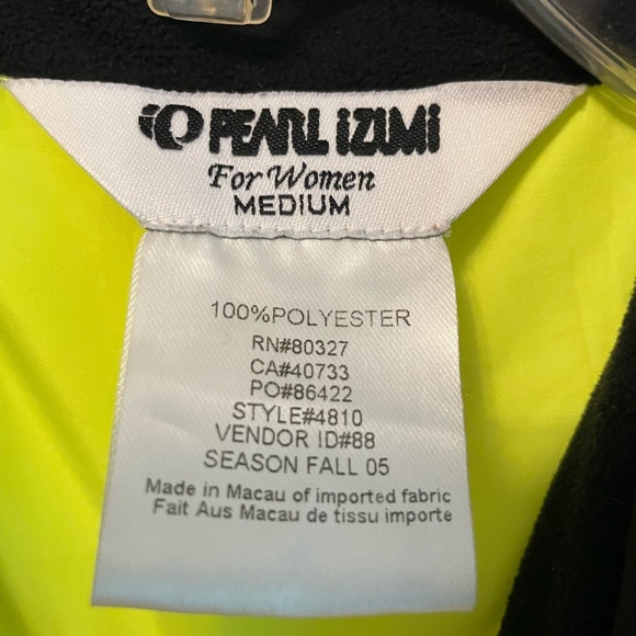 Pearl Izumi neon jacket. - Picture 3 of 4